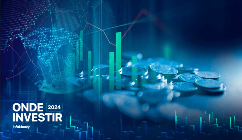 Palestrantes renomados discutindo investimentos no evento Onde Investir 2025.