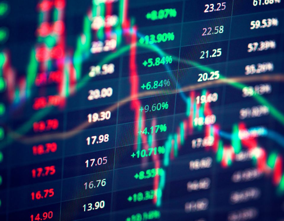 Gráfico de investimentos mostrando tendências e estratégias para 2025.